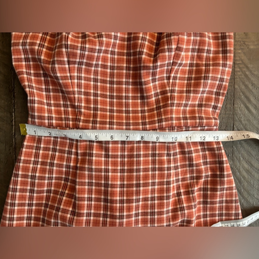 Aeropostale Mini Dress Plaid Size S - Picture 3 of 7